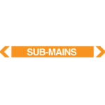 Sub-Mains Pipe Marker