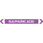 Sulphuric Acid Pipe Marker