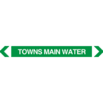 Towns Main Water Pipe Marker