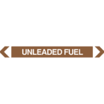 Unleaded Fuel Pipe Marker