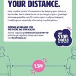 Keep Your Distance Sign