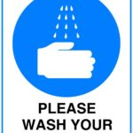 Mandatory Please Wash Your Hands Sign