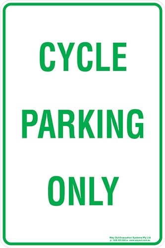 Carpark Cycle Parking Only