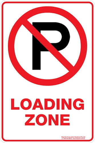 Carpark Loading Zone P