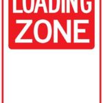 Carpark Loading Zone Span Arrow