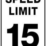 Carpark Speed Limit 15