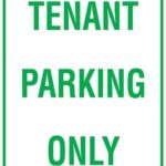 Carpark Tenant Parking Only