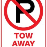 Carpark Tow Away Zone P