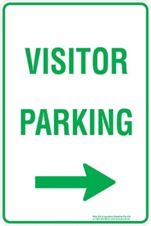 Carpark Visitor Parking Arrow Right