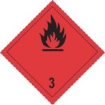Flammable gases sign