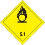 Oxidizing substances IMO Sign