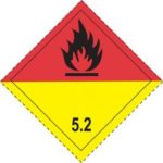 Organic peroxides sign