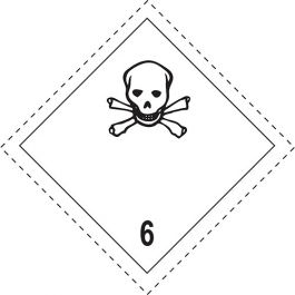 Toxic substances sign