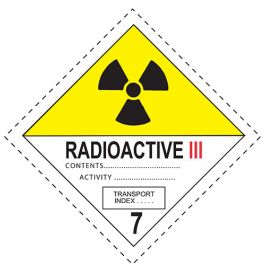 Radioactive material IMO Sign