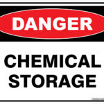 Danger Chemical Storage