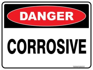Danger Corrosive