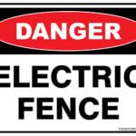 Danger Electric Fence