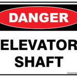 Danger Elevator Shaft