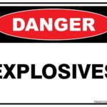 Danger Explosives