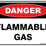 Danger Flammable Gas