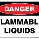 Danger Flammable Liquids