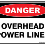 Danger Overhead Power Lines