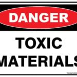 Danger Toxic Materials