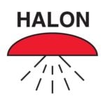 Space protected by halon 1301