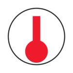 Heat detector sign