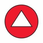 Gas detector sign