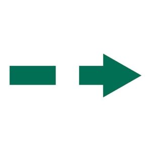 Secondary means of escape sign