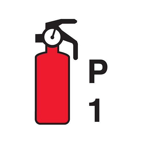 1kg Powder fire extinguisher