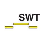 B class semi-watertight sliding fire door sign
