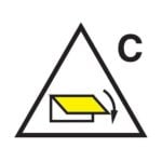 Remote control for closing devices for cargo spaces IMO Sign