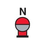 Fixed Nitrogen fire extinguishing bottle in protected area sign