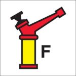 Foam monitor sign