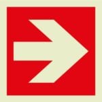 Fire arrow Sign