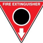 Fire Extinguisher Id Marker Tri CO2