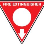 Fire Extinguisher Id Marker Tri Powder