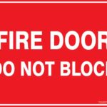Fire Door Do Not Block