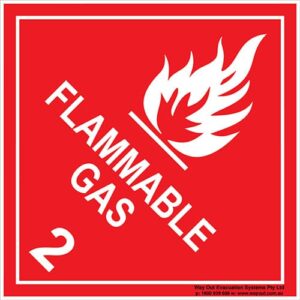 Flammable Gas 2 White