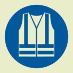 High visibility clothing IMO Sign
