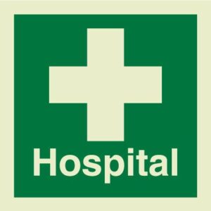 Hospital Symbol IMO Sign