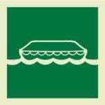 Lifeboat IMO Sign