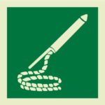 Line throwing appliance IMO Sign