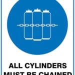 Mandatory All Cylinders Must Be Chained