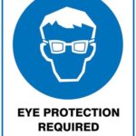 Mandatory Eye Protection Required Beyond This Point