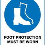 Mandatory Foot Protection Must Be Worn In This Area