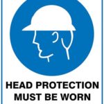 Mandatory Head Protection Must Be Worn In This Area