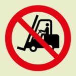 No forklift symbol
